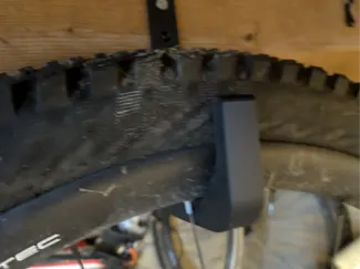 MTB bike wheel hook