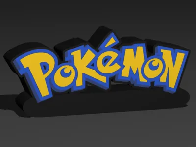 Pokemon Light Box With Base