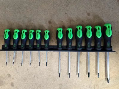 Torx Screwdriver organizer
