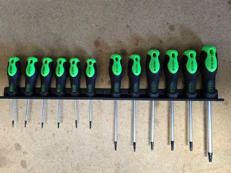 Torx Screwdriver organizer