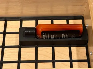 Gridfinity 4x1x4 bottle holder (4oz after shave)