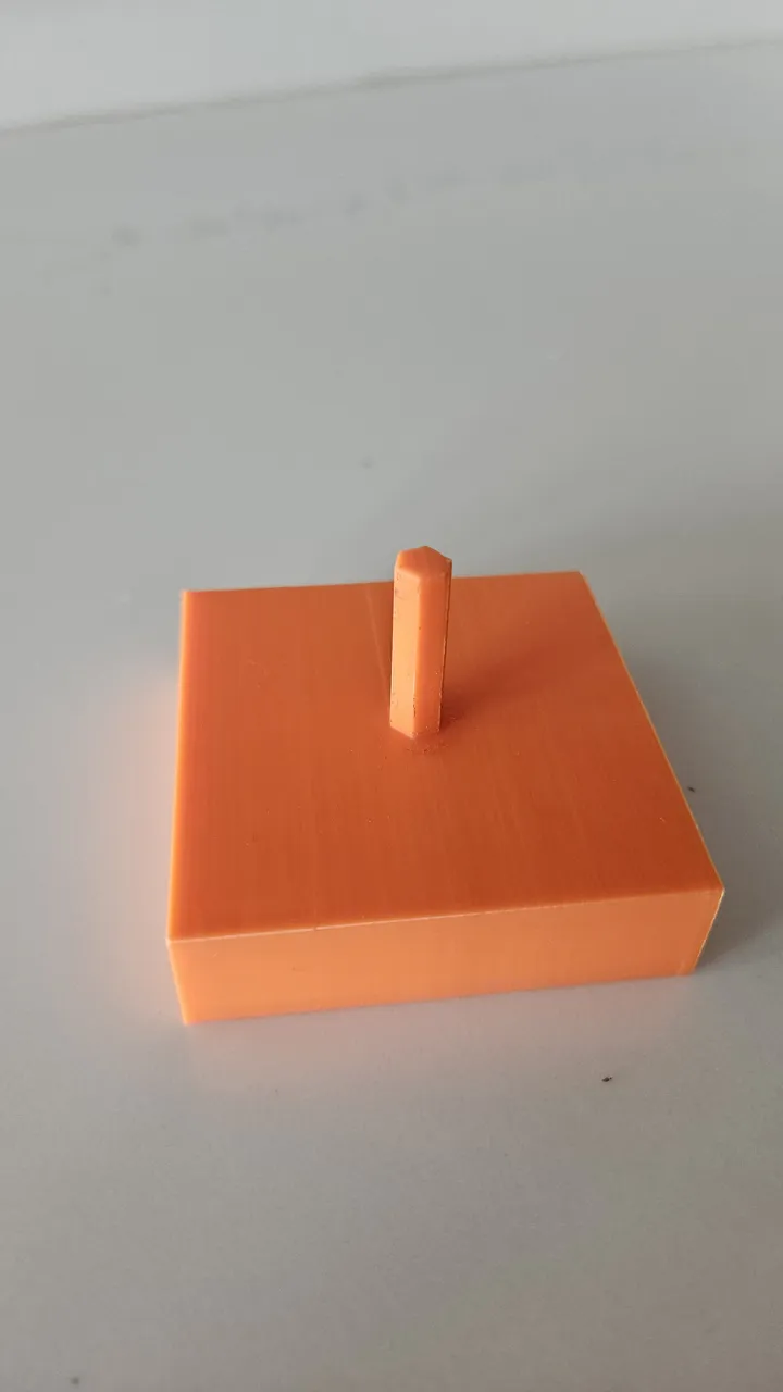 Rubiks Cube break in tool for drill view 3