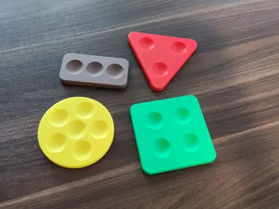 Montessori Shape, Color & Fine Motor Skill Toy