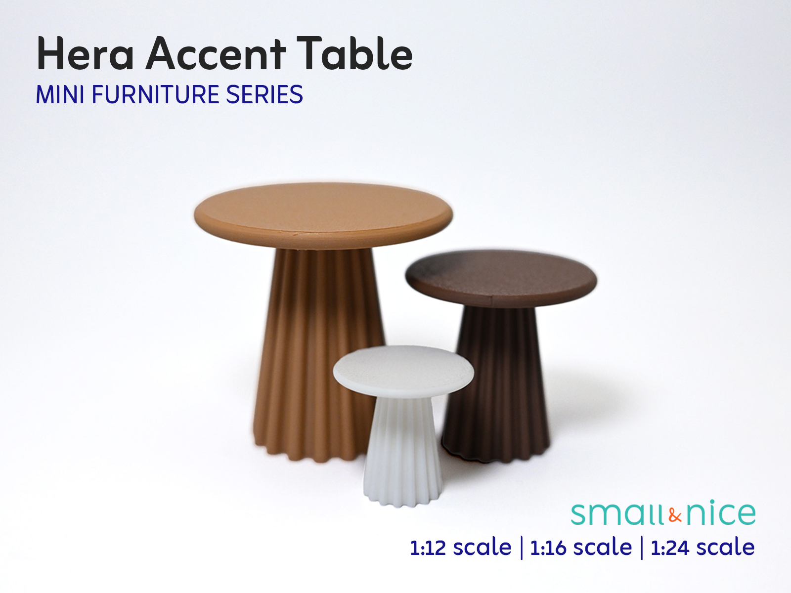 Hera Accent Table - Mini Furniture
