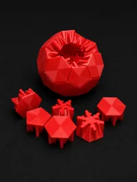 Truncated icosahedron - SIngle color