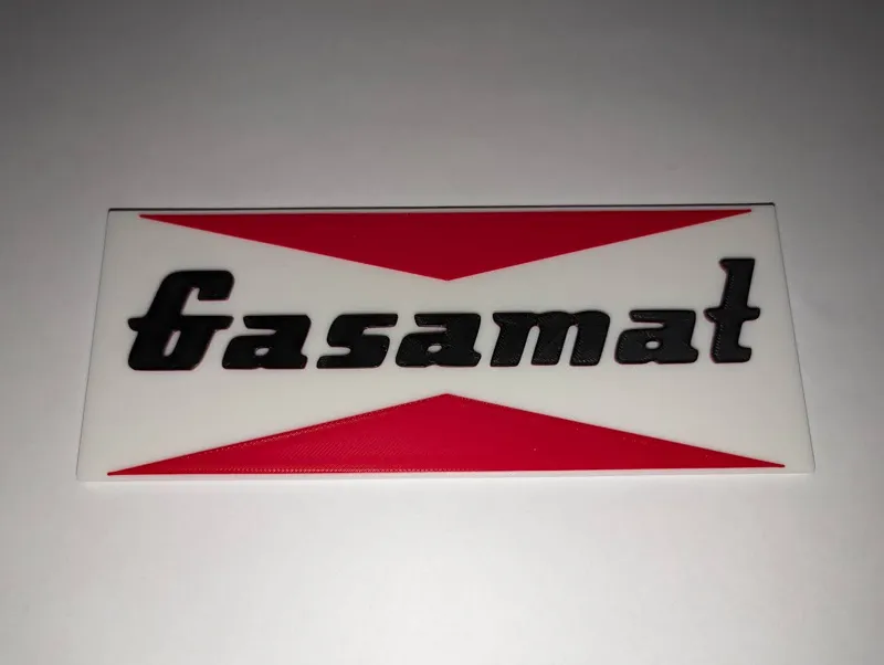 Gasamat Sign / Plaque