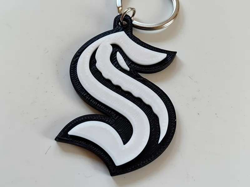 Seattle Kraken keychain