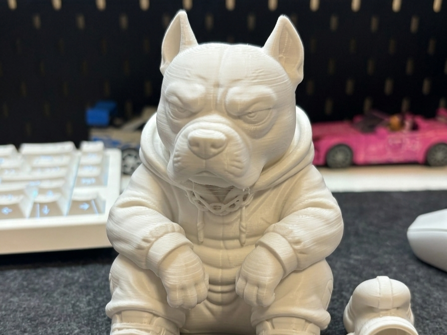 Streetwear Pitbull | Hypebeast Pit Dog Figurine