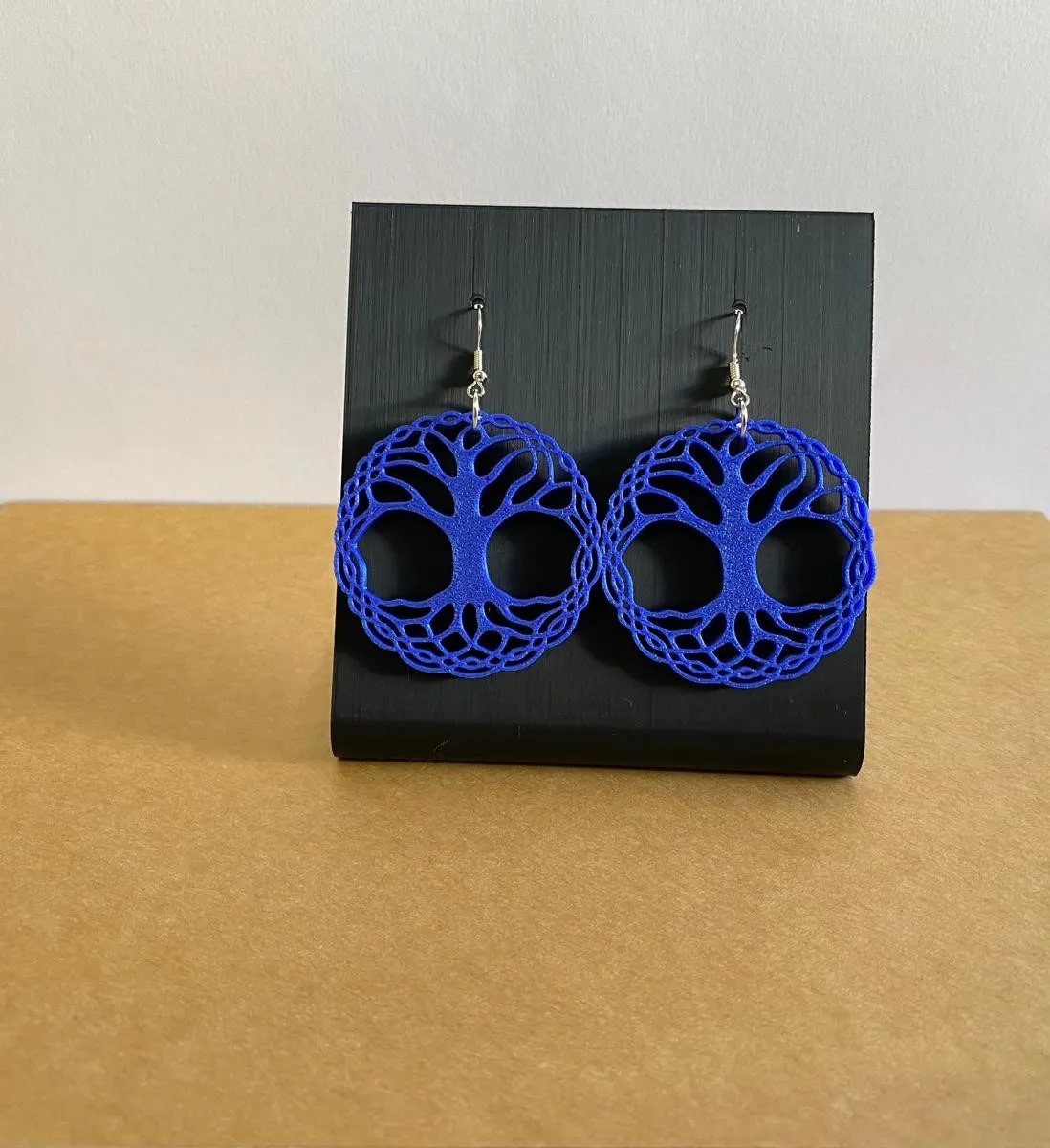Celtic tree of life earrings view 3