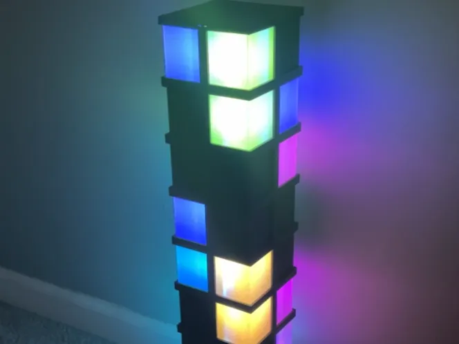 Modular Square Lamp