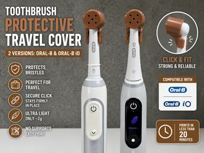 Oral-B & iO Travel Brush Head Cover