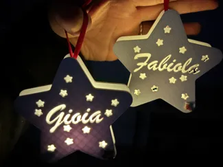 Stella Natale con Nome