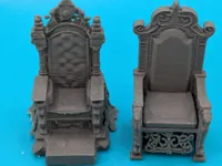 Trônes pour figurines et dioramas — photo 3
