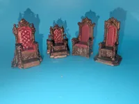 Trônes pour figurines et dioramas — photo 2