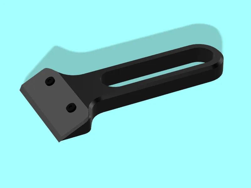 Scraper With Replaceable Blade (V2)