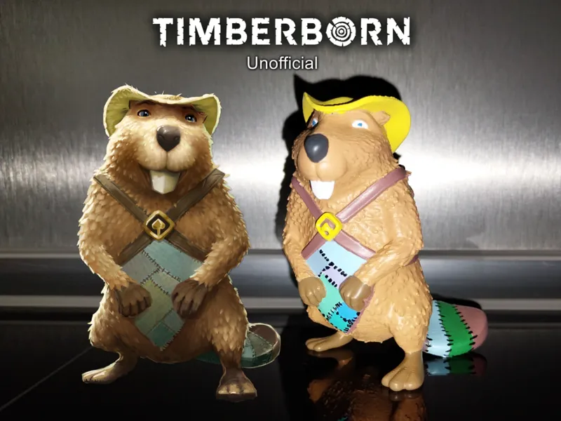 Timberborn - Folktails (beaver of the game)