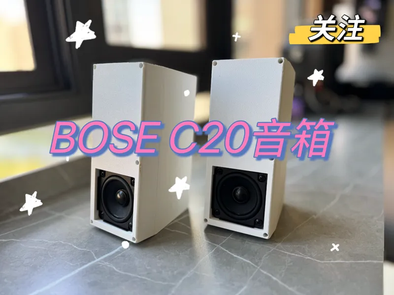 BOSE C20无源低音全频音箱 低频压到50hz
