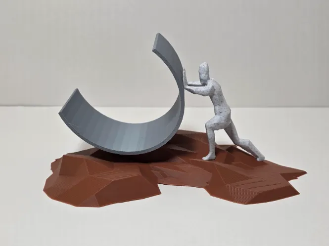 Sisyphus Smartphone Stand