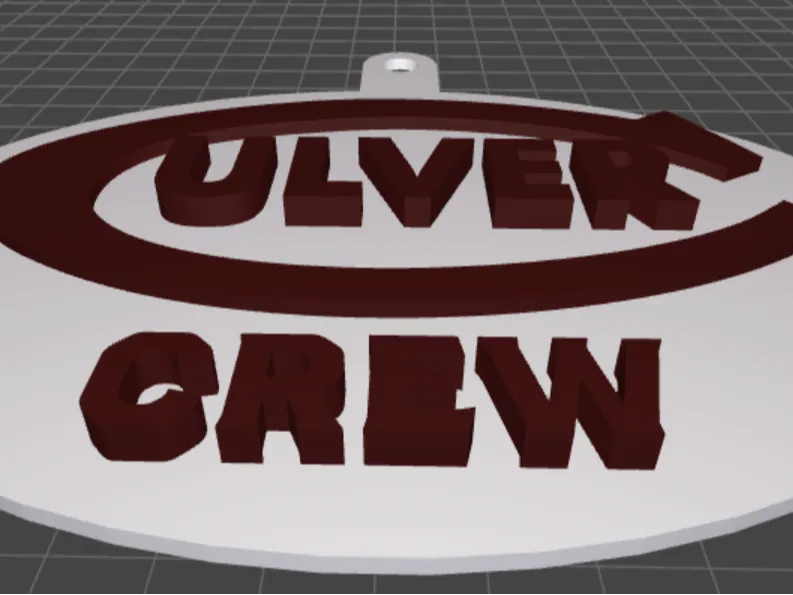 Culver Crew Keychain (small)