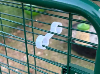 Gate hook for Omlet chicken run