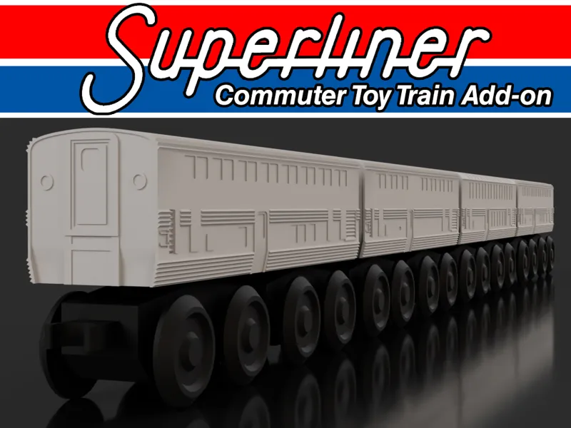 Superliner Long Distance Toy Train Add-on
