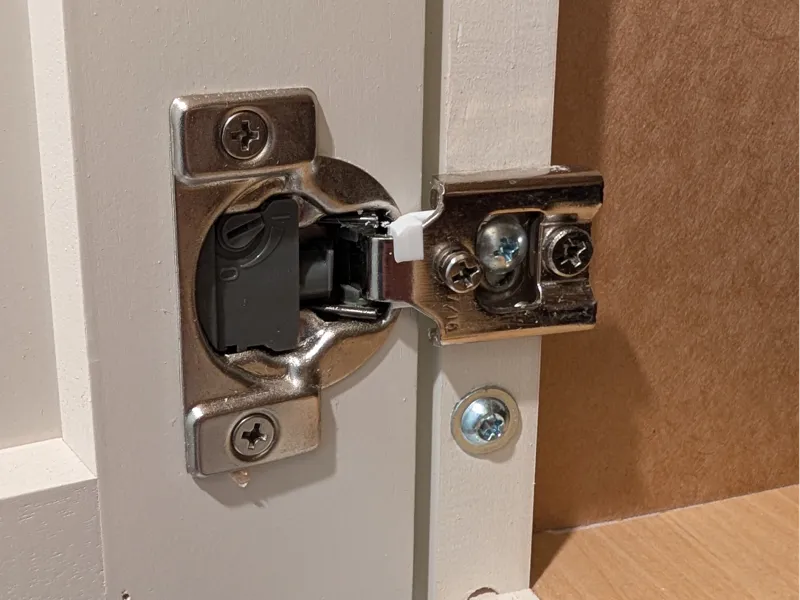 Cabinet Hinge Angle Stop