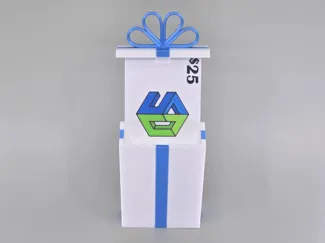 Gift Card Present Box