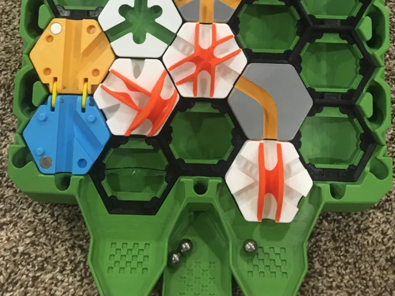 LESS GLUING Super Fancy Hextraction Board Remix