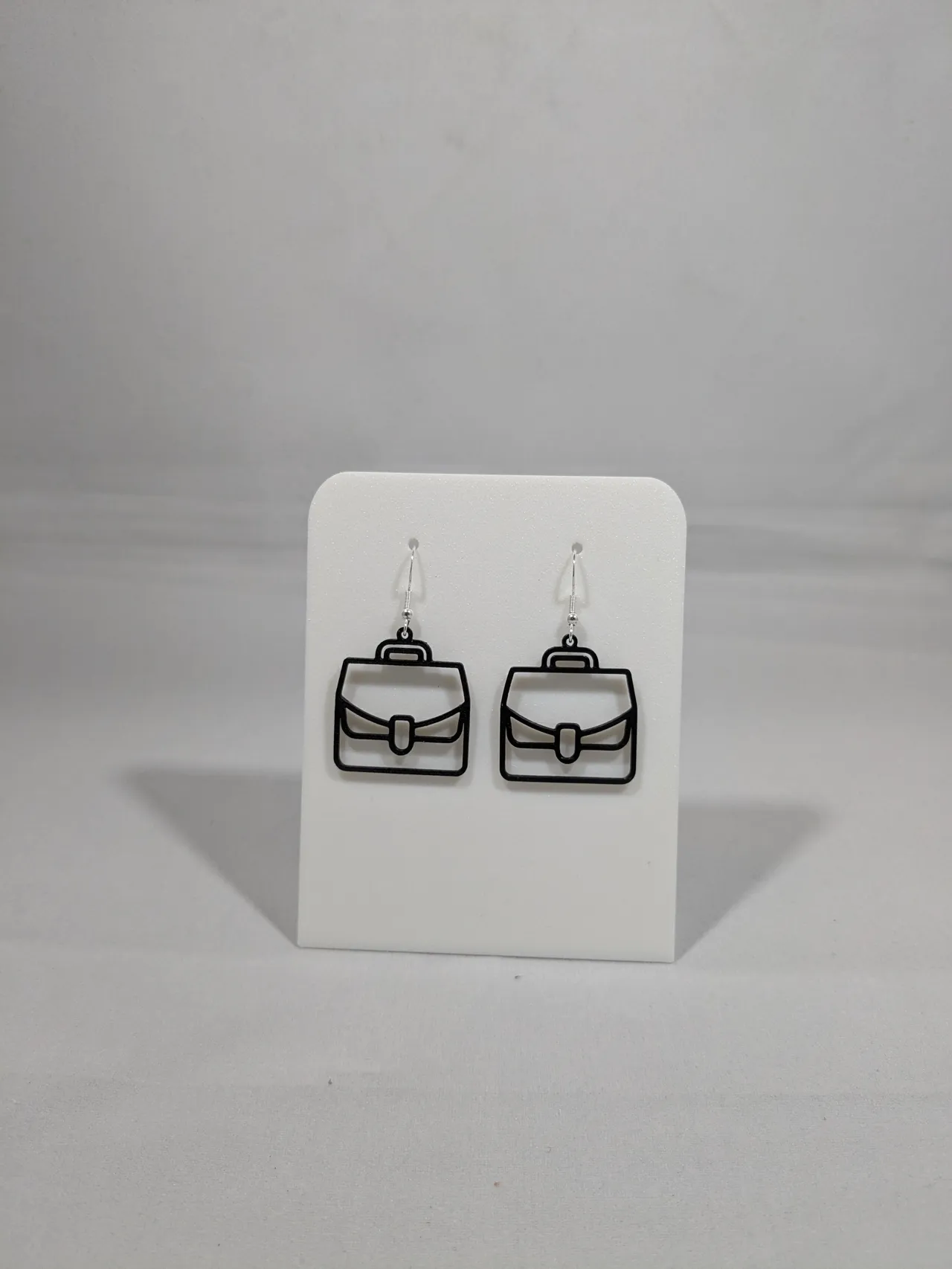Briefcase earrings view 4