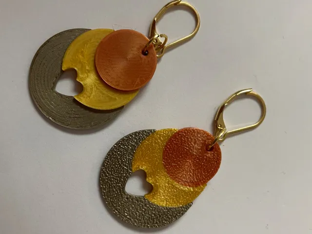 Boucle d'oreille pour la Saint Valentin