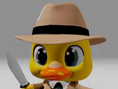 duck man