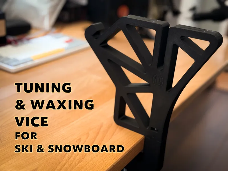 3-Position Tuning & Waxing Vice - Ski & Snowboard