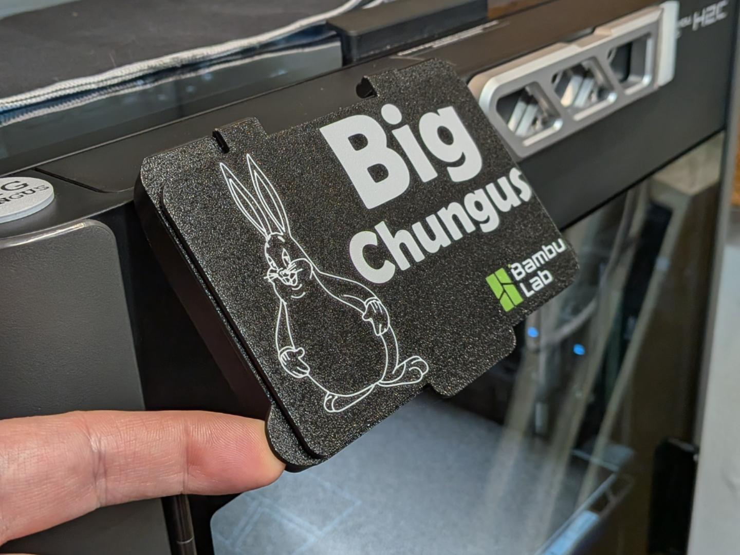 H2 Display Cover with Big Chungus Lid