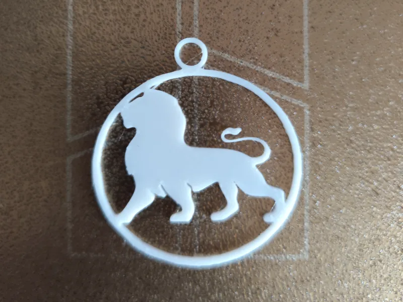 Leo Zodiac Ornament