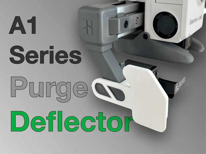 purge deflector / poop deflector for A1 / A1 mini