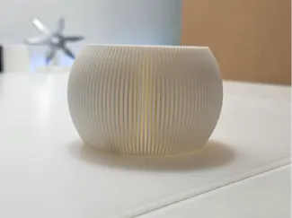 Cute Round Modern Vase