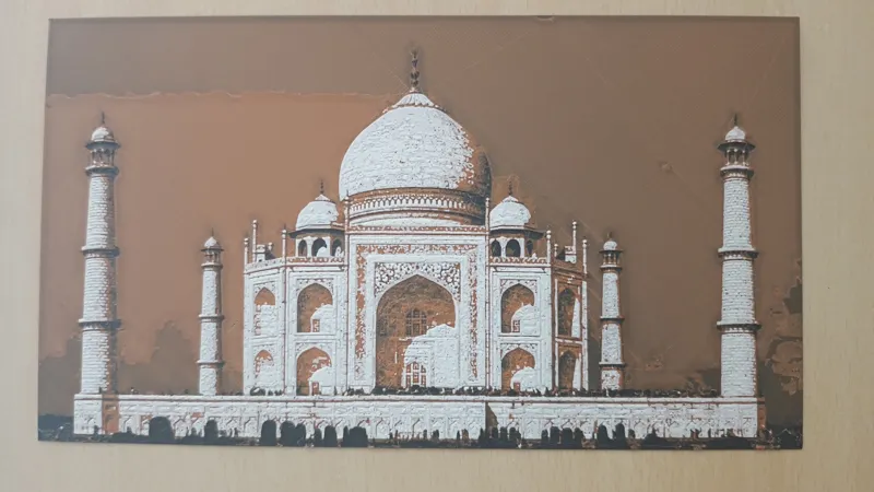 Taj Mahal - Hueforge