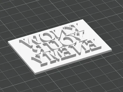 KYE Custom Leather Stamp
