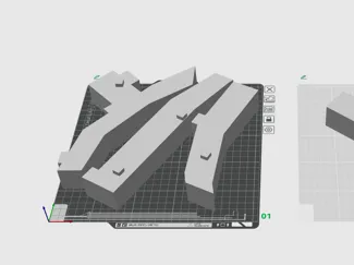 AIRPORT TERMINAL 1:400 SCALE