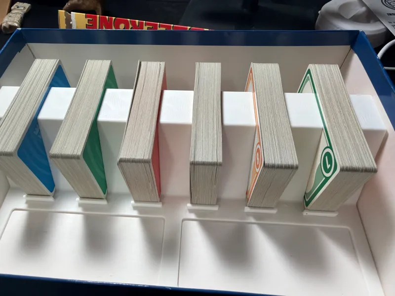 Insert for Wackee Six game box
