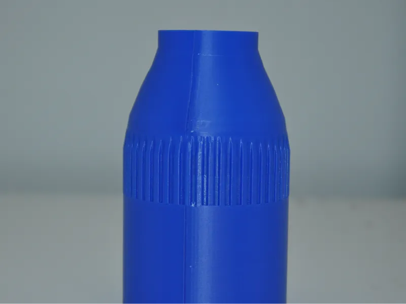 fluted vase