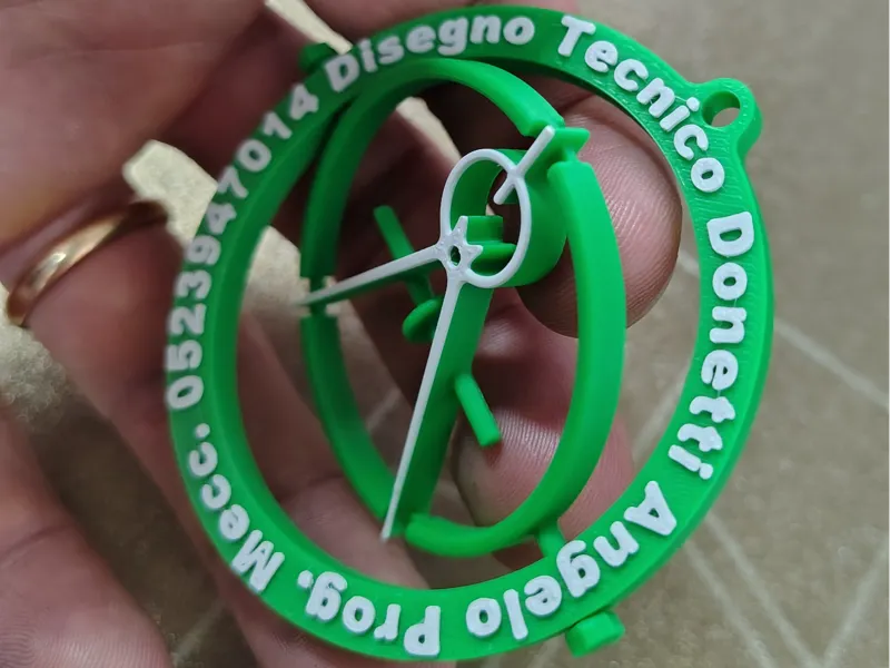 Gadget fair -  Keychain - Fidget spinner