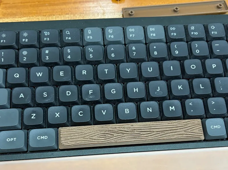 The "Wooden Bar" for Nuphy Air75