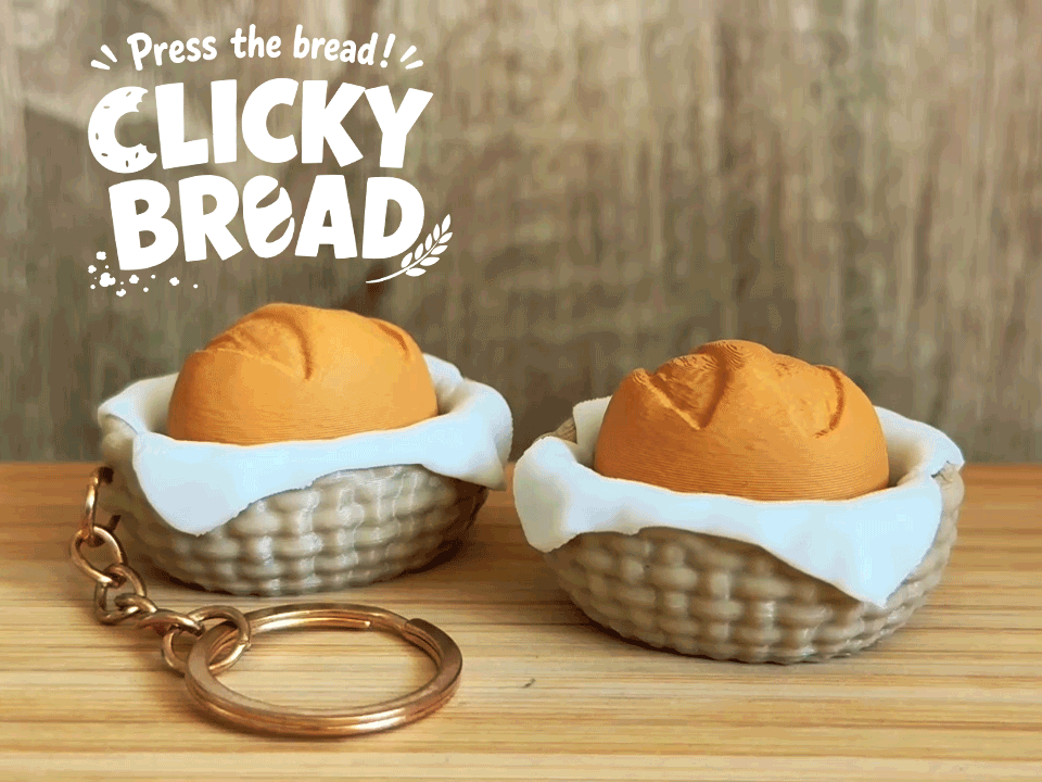 Clicky Bread – French Bread Fidget Toy