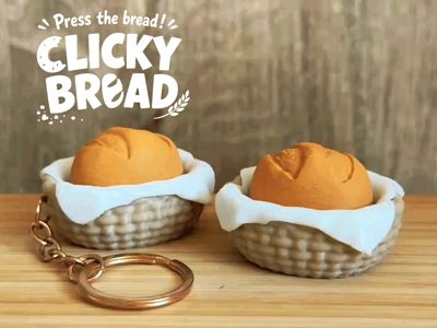 Clicky Bread – French Bread Fidget Toy