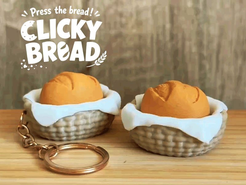 Clicky Bread – French Bread Fidget Toy