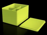 Box, lid, 90x70x60 (LxWxH)