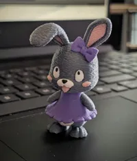 0.2mm layer, 3 walls, 12% infill ~ fuzzyskin