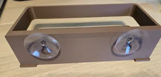 Shower Shelf for slide in suction cups