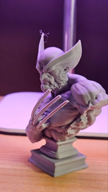 Figura decorativa: Wolverine Bust Fan Art — vista de referencia 4